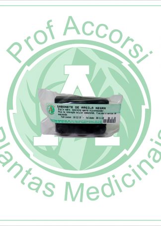 SABONETE DE ARGILA PRETA 95G