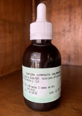 Tintura de Composto Calmante 100ML
