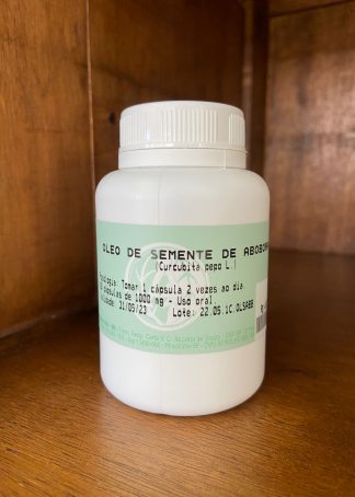 Cápsulas de Óleo de Semente de Abóbora 60 caps 1000mg