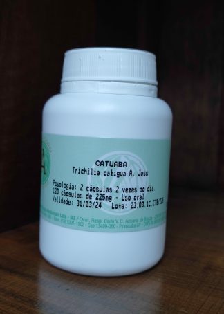 CÁPSULAS DE CATUABA (Anemopaegma mirandum) 120 CAPS  225MG