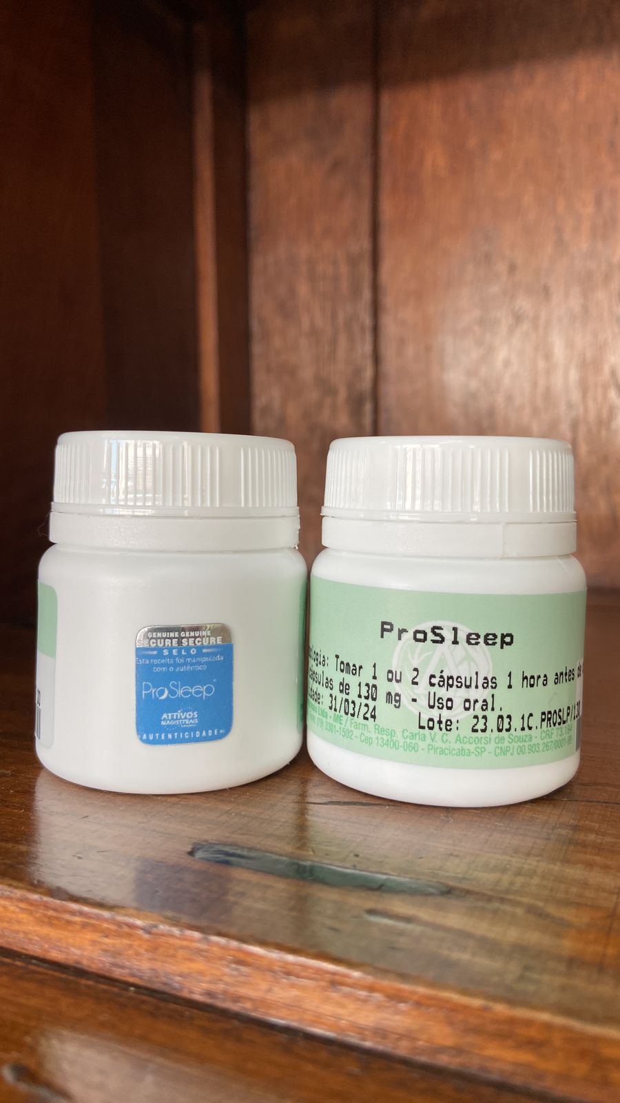 CÁPSULAS PROSLEEP 30 CÁPSULAS 130mg