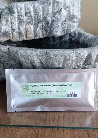 CLORETO DE SÓDIO (NÃO IODADO) 30G
